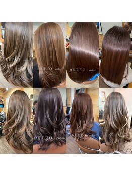 ナチュラル8 NATURAL8 ヘアースタジオ Hair studioの写真/グレイカラーも◎髪質改善カラーMETEOで、艶と柔らかい手触りの若々しい髪へ導きます★
