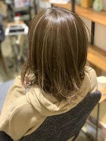 お～るうぇいず(always)&nbsp;大人可愛いミディアムボブハイライトグレー透明感グレージュ
