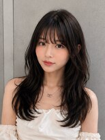 ロンドアヴァントゥス 池袋(Lond aventus)&nbsp;ミディアムレイヤーカット/レイヤー/顔回り/韓国/髪質改善/池袋
