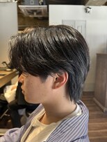 メンズココ メンズパーマ 韓国ヘア 日本橋店(MENS COCO) ナチュラルセンターパート