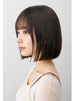 ヘアーエボリューション&nbsp;シースルーバング×艶ボブ
