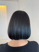 ヘアー ガーデン HAIR Garden 光で映えるターコイズブルー