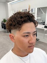 ルースト 南堀江店(ROOST) 刈り上げセンターパート/波巻きツイストスパイラル/南堀江