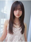 韓国風レイヤー【JR尼崎／レイヤーカット／韓国風/髪質改 善】