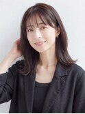 ショート/くびれショート/韓国ボブ/グレージュ