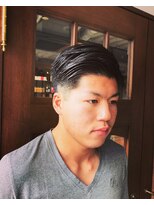 リバレッジ 広尾(Leverage)&nbsp;メンズビシカジモテバーバー風カット