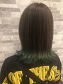 アグ ヘアー パム 茅野店(Agu hair pam)&nbsp;おしゃれな裾カラー！デザインカラーもお任せください！