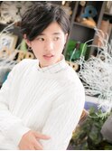 こなれ感◎サイドグラデーション黒髪マッシュc4大宮20代30代40代