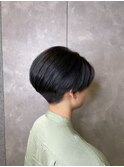 髪質改善/丸みショートボブ/前下がりショートボブ/ボブウルフ