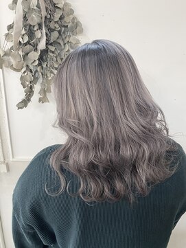 ボアップ 新居浜店(boappu) #シルバー #グレー #カラー #ケアブリーチ #ハイトーン #新居浜