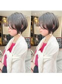 大人ショートボブ