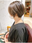 【二階堂光孝】丸みショートアッシュベージュ20.30.40代人気☆