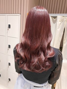 シンシェアサロン 原宿店(Qin shaire salon) ブリーチなしWカラーオルチャンピンク【Atsuya】