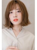 外国人風オレンジポップ小顔くびれヘアボブT1川口20代30代40代