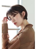 巻かなくていい丸みショートヘア