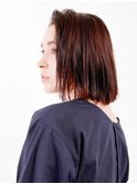 三軒茶屋_切りっぱなしボブ_かき上げバング_ボブ_ミディアム