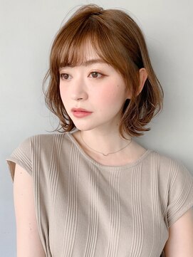リヤン 表参道(lyann) 美髪ホワイトグレージュネビージュ大人かわいい こなれミディ*