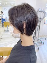 モリオ フロム ロンドン 成増店&nbsp;【morio成増/児玉】暗髪ショート　ゆとり