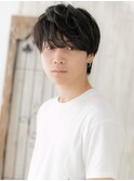 ダークアッシュ×グランマッシュ抜け感ヘアD