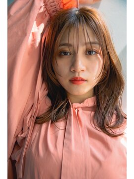 ルアナ(Luana) シースルーレイヤー　オレンジベージュ
