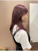 ピンクカラー、暖色カラー