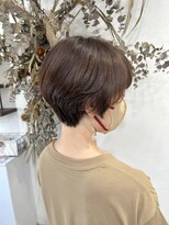 ベルム(Belme)&nbsp;白髪染めを使わない透明感☆シアーベージュハンサムショート