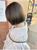 【117hairgarage】イメチェンスタイル_裾カラー_ピスタチオ