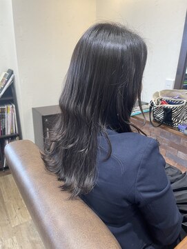 美容室ふくろう インナーカラー