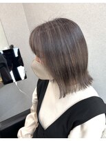 スラッシュ(SLASH)&nbsp;髪質改善/グレージュ/透明感カラー/ナチュラル/艶髪