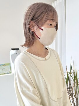 コト 福井大和田店(coto) 福井　大和田　ハイトーン　ミルクティーベージュ　ウルフ