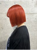 オレンジレッドBob