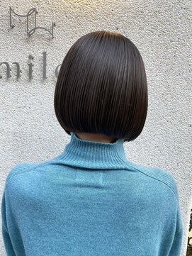 メゾンマイル 恵比寿(maison mile) ハッシュカット/似合わせカット/レッドブラウン[恵比寿駅]