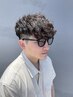 『平日限定』メンズカット＋ケアパーマ（デトックストリートメント込み）