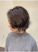 イメチェン/ハッシュカット/フルバング/似合わせカット/パーマ