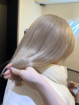 サロンドミルク 溝の口店(salon de MiLK) ハニーブロンド