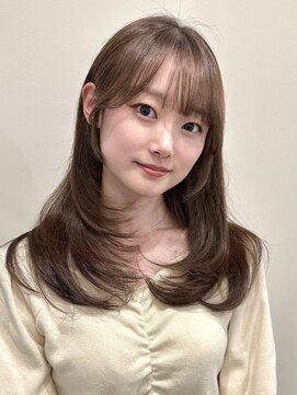 ユニコ(unico) 韓国風/レイヤー/小顔/顔まわり/透明感カラー