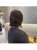 切りっぱなしボブ