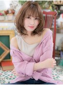 外国人風透け感ゆるふわカールロングウルフc5戸頭20代30代40代