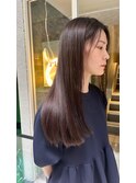 ロング×ブラウン