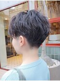 【SHARON原宿】刈り上げショート×パーマ