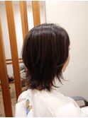 外ハネエアリーヘアー