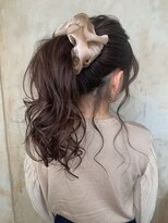 ニスル 町田店(NISURU)&nbsp;似合わせカット/大人ガーリー/ダークアッシュ/着物/町田/町田駅