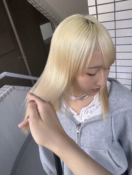 イエナ 渋谷(IENA) 抜きっぱなしブロンド　ブロンド　ブリーチ