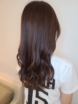 ジーナ 船橋(Zina) 髪質改善*ロングレイヤーグレーベージュ*美髪【Zina船橋】