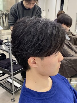 リベル(LIBER) フェザーパーマ[八王子駅/メンズカット/メンズパーマ］