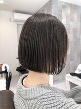 ☆ボブ×美髪ストレート=無敵　ライフスタイルに沿った長さをご提案♪