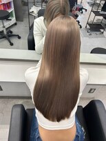 キング 枚方店(K!ng)&nbsp;縮毛矯正髪質改善ハイライトレイヤーカット枚方美容室エクステ