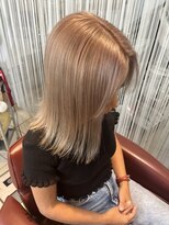 ソトエアンドマーブ 久喜店(SOTOE&marbb)&nbsp;髪質改善ミルクティーベージュ