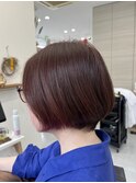 可愛いピンクヘア