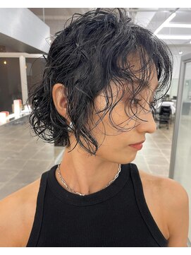 アネンド(anend) 【stylistカメナシ】フェイスレイヤーパーマ